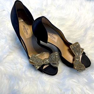 Black Valentino high heels